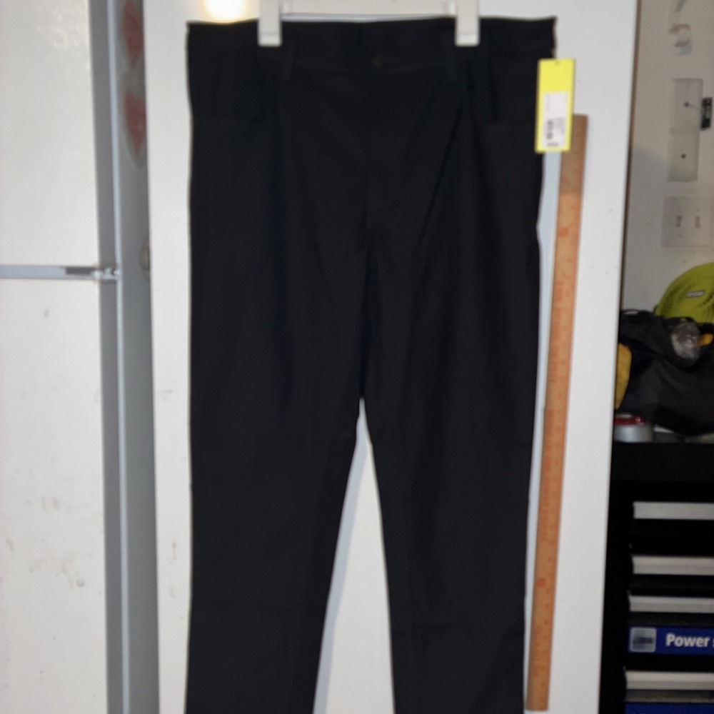 Men's 360 Lifestyle Big Slim Fit 5 Pocket Pants - All in Motion Black 42x32 Golf